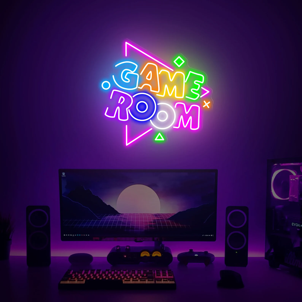 Game Room Decor,Gamer Neon Sign,Twitch Neon Light,Gift For Him,Video Game Decor,Gaming Accessories,Gamer Gifts,Personalize Game Tag,Gifts For Bf,Nerd Gifts,Username Neon Sign,Stream Background,Twitch Streamer