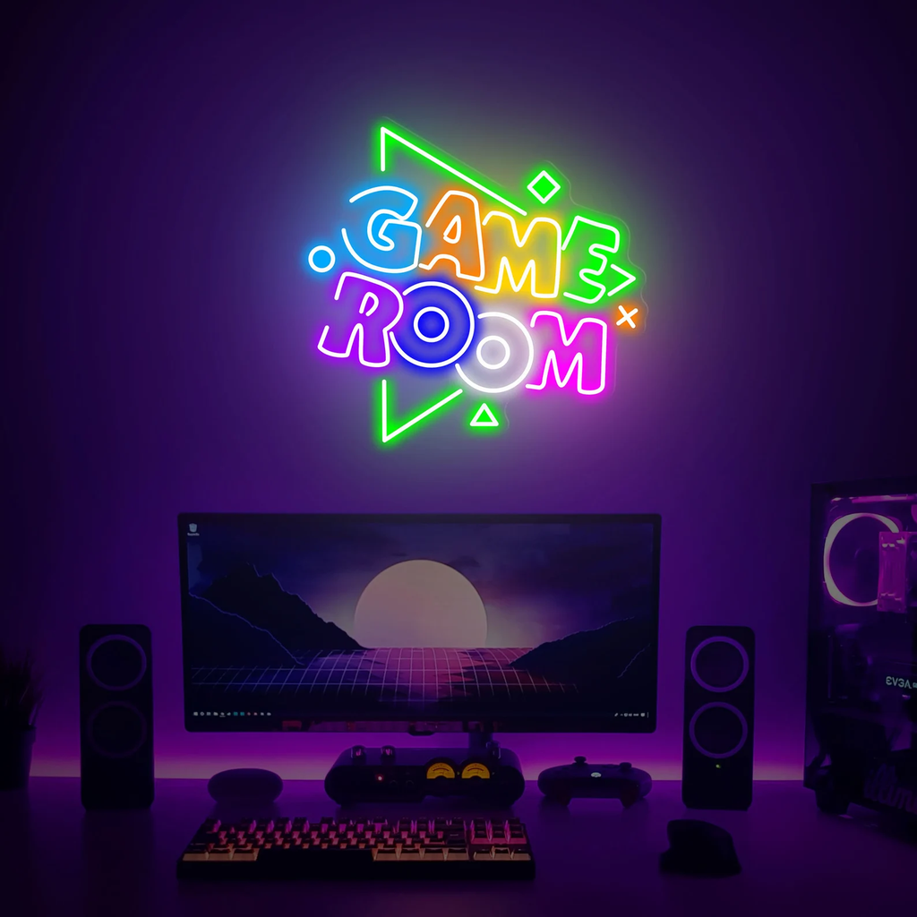 Game Room Decor,Gamer Neon Sign,Twitch Neon Light,Gift For Him,Video Game Decor,Gaming Accessories,Gamer Gifts,Personalize Game Tag,Gifts For Bf,Nerd Gifts,Username Neon Sign,Stream Background,Twitch Streamer