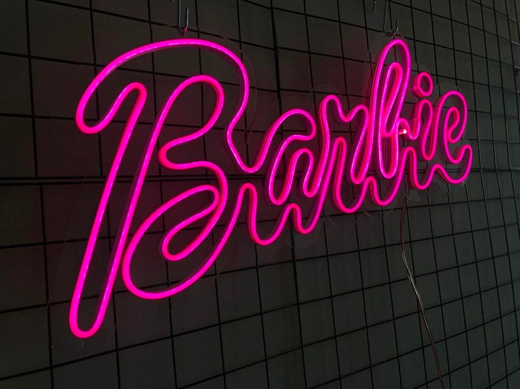 Custom Neon Sign in pink for birthday gift