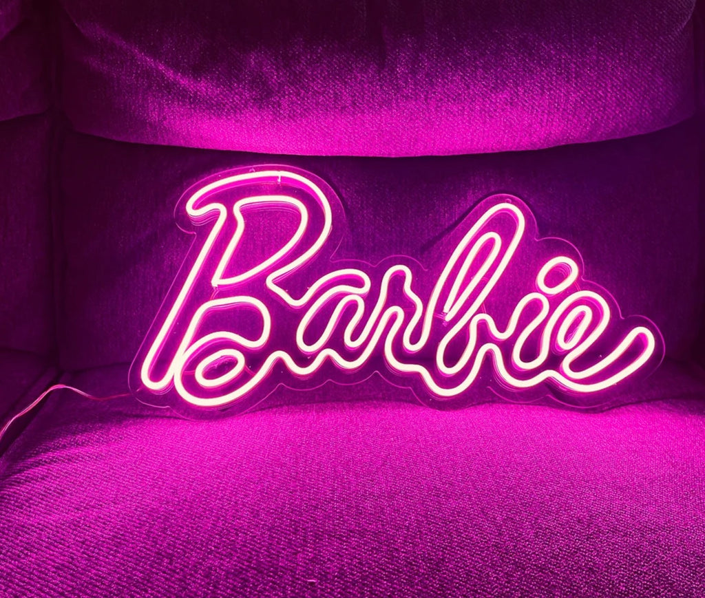 Custom Neon Sign in pink for birthday gift