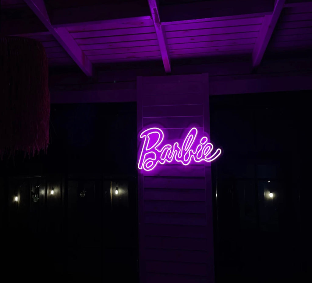 Custom Neon Sign for kids bedroom in purple