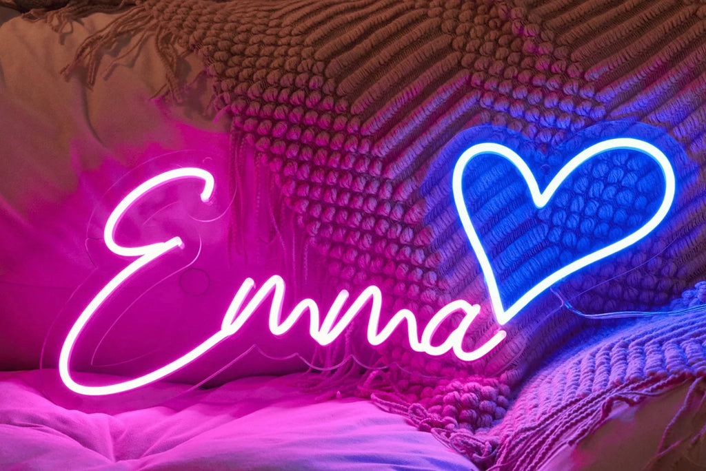 neon sign,custom neon sign,neon sign custom,neon sign bedroom,nursery name sign,baby name sign,room decor,personalized gifts,home decor,wall decor,gift for kids,neon signs,birthday gift