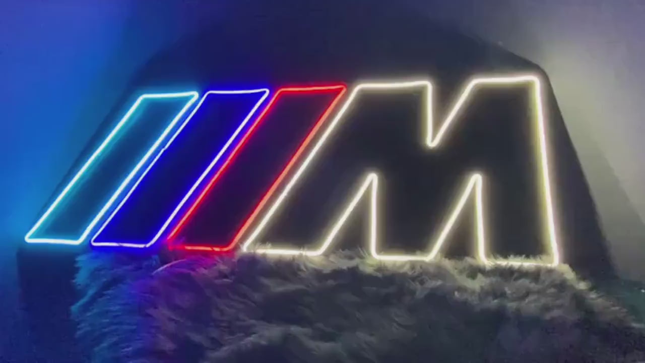 Bmw neon sign -  France