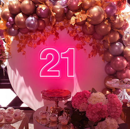 Neon 21st Birthday — Savannah by Season