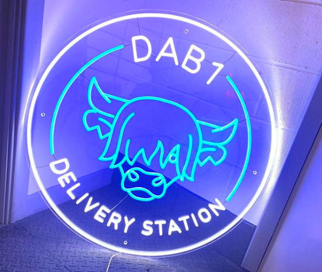 Delivery Station Neon Sign
