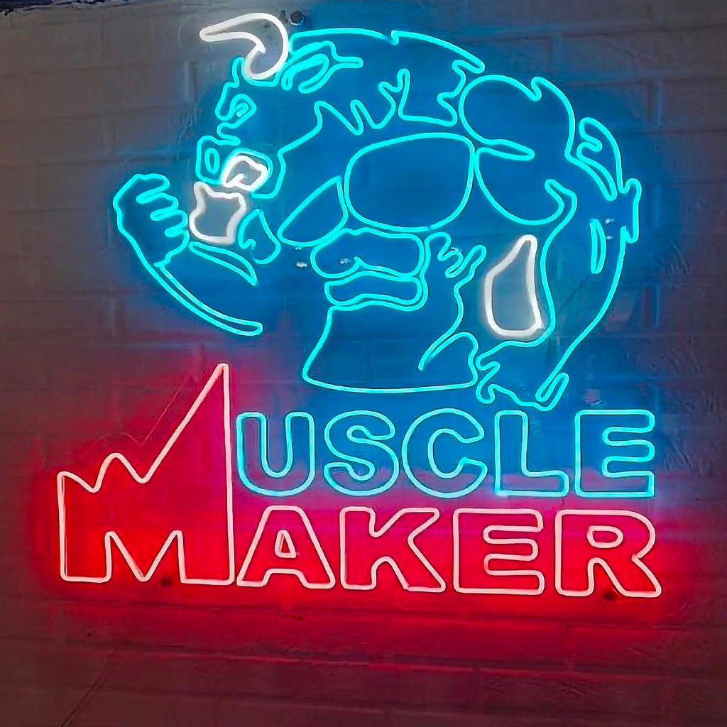 Business Logo Design Neon Sign